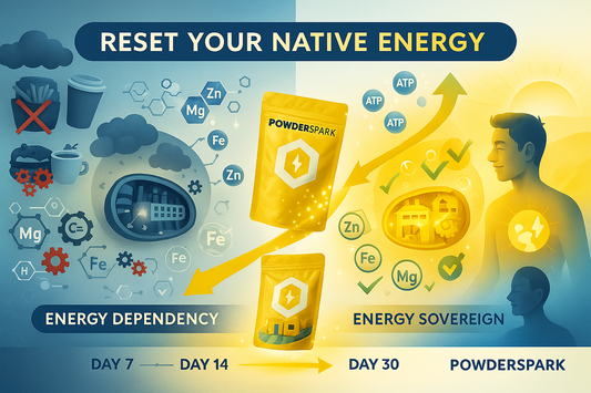 🔋 RESET YOUR NATIVE ENERGY WITH POWDERSPARK: THE MITOCHONDRIAL REVOLUTION